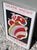 A rare, vintage lithograph print featuring a colorful, abstract design by Wassily Kandinsky. It is mounted in a very...