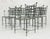 Mario Papperzini 1970s Set of Six Mario Papperzini for Salterini, Iron Lattice Outdoor Armchairs, Attributed For Sale - Image 4 of 18