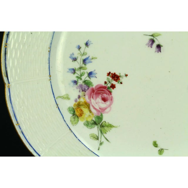1777 Sevres Soft Paste Porcelain Plate For Sale - Image 9 of 13