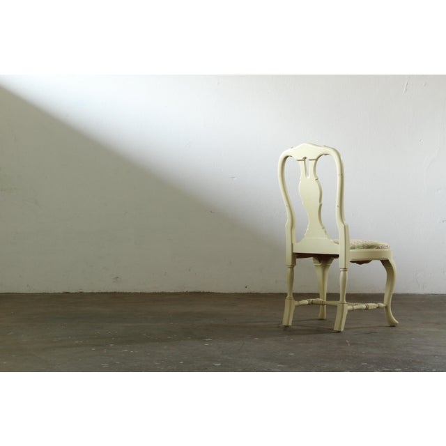 Vintage Louis XV Swedish Rococo Conservatory Chairs, 1900s, Set of 4 For Sale - Image 11 of 18