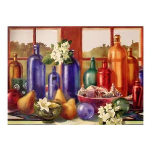 "Retreat I" Limited Edition Color Lithograph by Kathy Haines Dench Edition #52/250