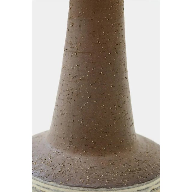 1970s Ceramic Table Lamp by Helge Bjufstrøm for Michael Andersen, 1960 For Sale - Image 5 of 10