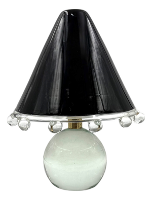 Budur Table Lamp in Murano Glass by Roberto Pamio for Leucos, Italy, 1970s
