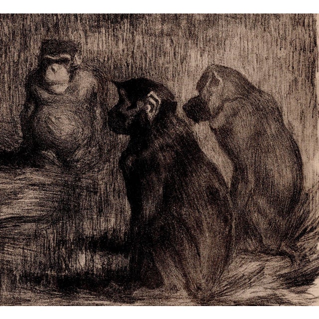 Paul Jouve, The Judgment of Paris, 1897, Lithograph on Paper For Sale - Image 4 of 10