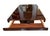 Art Deco Dining Table in Makassar Ebony and Black Lacquer with Gondola Base, 1930 For Sale - Image 4 of 18