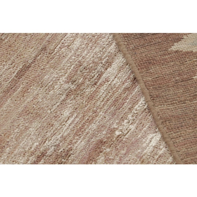 Textile Rug & Kilim’s Scandinavian Style Rug With Geometric Chevron Patterns For Sale - Image 7 of 7