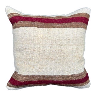 Turkish Hemp Pillow Cushion Natural Beige Brown Pillow Cushion Cover 20x20 For Sale
