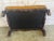 French Chesterfield Tufted Bench in Caramel Leather For Sale In Los Angeles - Image 6 of 16
