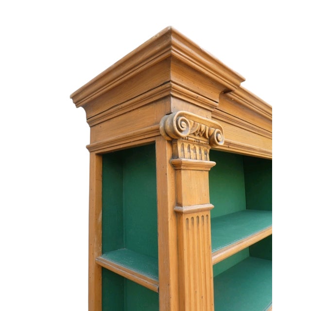 Open Bookcase in Covered Wood, 1950s For Sale - Image 9 of 11