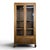 Art Deco Style Oak Display Cabinet For Sale - Image 9 of 9