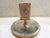 This is a Antique Extremely Rare Louis Comfort Tiffany Carmel colored favrile art glass and bronze with it's original gold...
