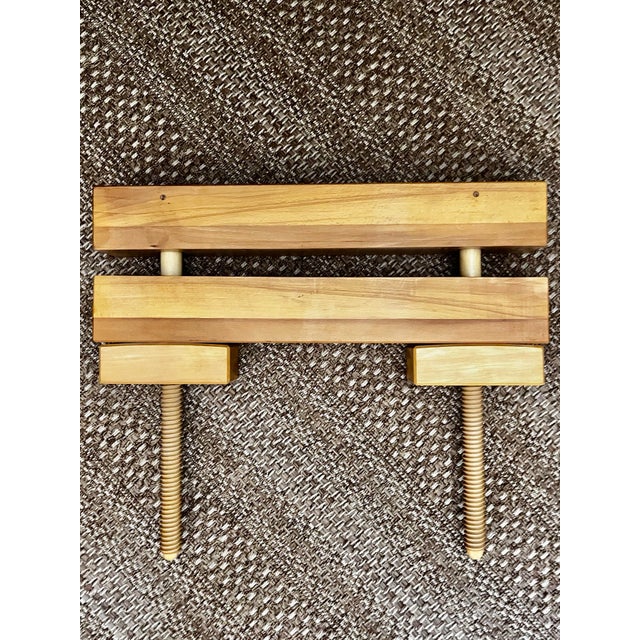 Modern Vintage Modern Professional Bookbinding Double-Block Finishing Press For Sale - Image 3 of 12