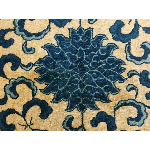 Textile Late 19th Century Chinese Peking Carpet For Sale - Image 7 of 9