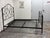 Queen Size Bombay Company Scrollwork Metal Bed Frame, Vintage For Sale - Image 4 of 12
