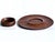Mid 20th Century Hand Turned Black Walnut Wood Chip and Dip Set, 2 Pieces For Sale - Image 9 of 15