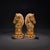 Chinese Pair of Vintage Sancai Glazed Horse Head Figurines / Sculptures For Sale - Image 3 of 9
