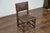 English 1880s Child's Chair with Turned Legs and Oil Cloth Upholstery For Sale - Image 10 of 12