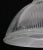 Vintage Industrial Holophane Glass Flush Mount Light For Sale - Image 4 of 12