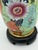 1980s Frederick Cooper Asian Floral Porcelain Table Lamp For Sale In Los Angeles - Image 6 of 8