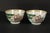Chinese Fine Pair of Qianlong (1735-1796) Chinese Tea Cups Bowls W. Landscape Scenery For Sale - Image 3 of 18