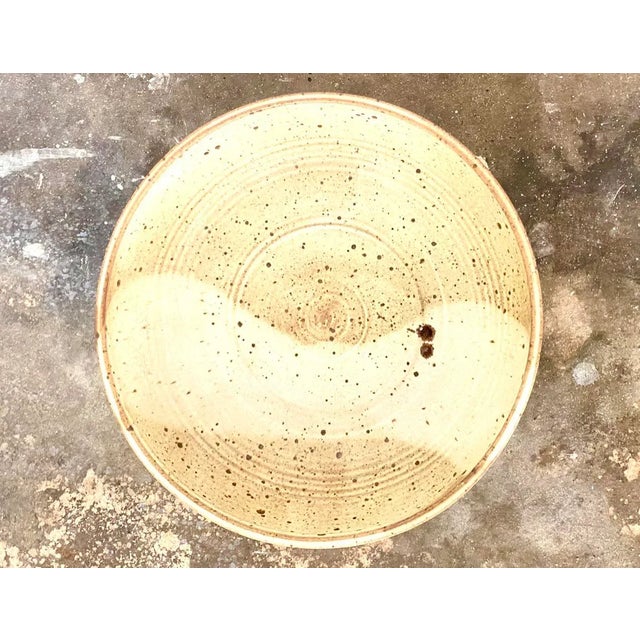 Vintage Original Signed Studio Pottery Bowl For Sale In West Palm - Image 6 of 8