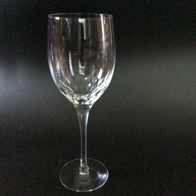 Gustavian (Swedish) Orrefors Prelude Clear Water Goblets-Set of 4 For Sale - Image 3 of 12