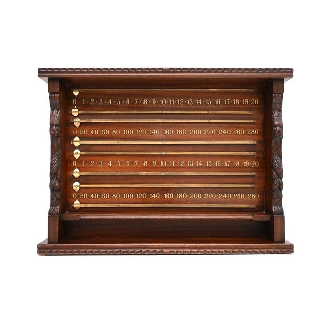 Antique Victorian Snooker Scoreboard, 1880s For Sale - Image 3 of 11