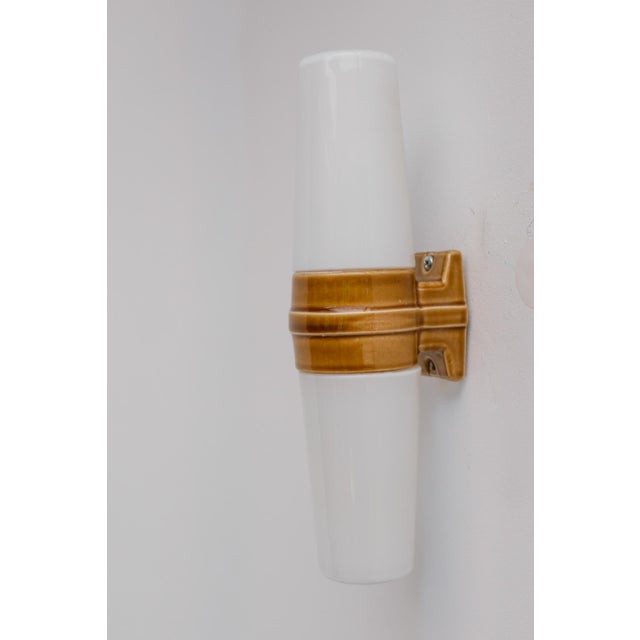 Vintage Porcelain Bathroom Light by Sigvard Bernadotte for Ifö, 1960 For Sale - Image 15 of 15