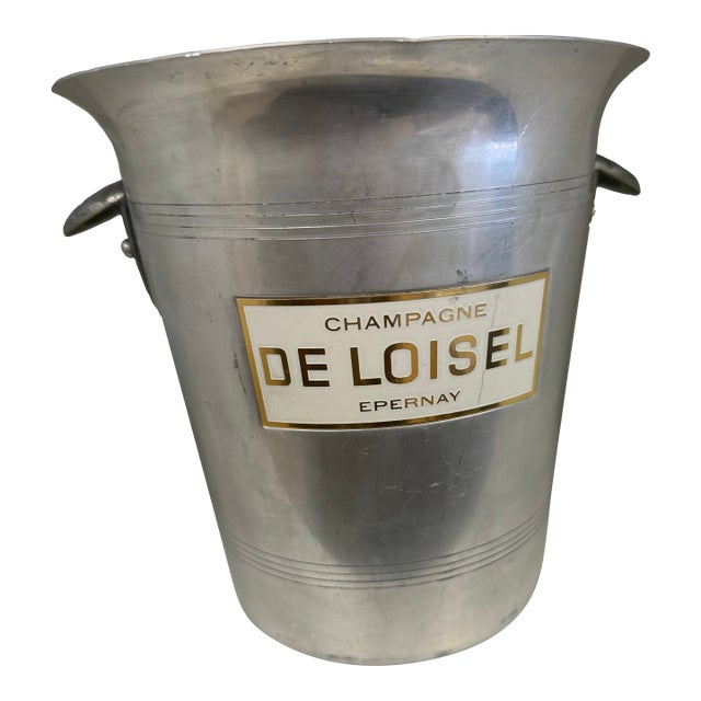 Vintage French Champagne Bucket · De Loisel Épernay For Sale