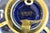 Limoges, France Limoges France Miniature Porcelain Plate Cobalt Blue Couple Courting Cameo 4776b For Sale - Image 4 of 9