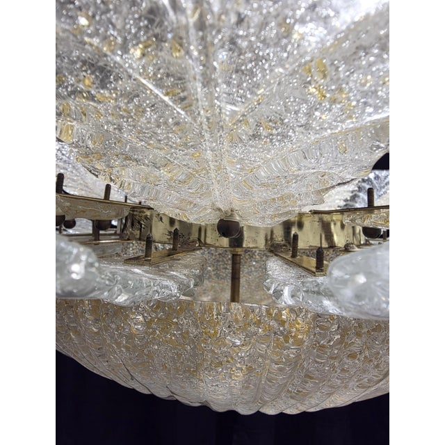 Murano Glass Ceiling Light, 1980s For Sale - Image 4 of 11