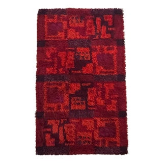 Mid-Century Modern Rug in Wool, Germany, 1970s For Sale