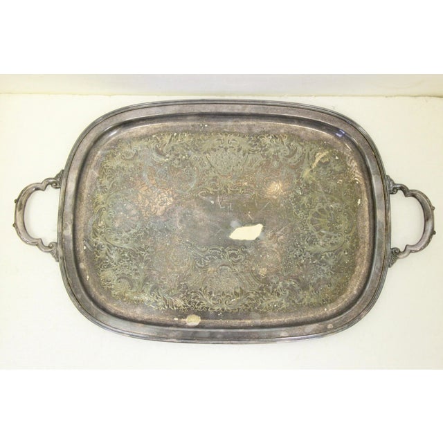 1960's Midcentury Vintage International Silver Company Silver Plated Coffee or Tea Service, 4 Pieces For Sale - Image 4 of 12