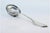 Silver Sprinkling Spoon with Asymmetrical Motifs and Crimped Handle For Sale - Image 6 of 8