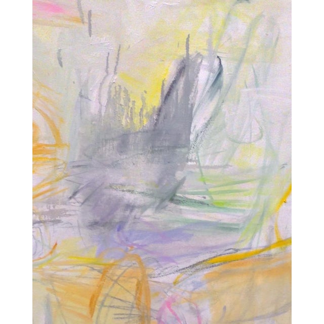 Abstract "Sydney Sunrise" by Trixie Pitts Large Abstract Expressionist Oil Painting For Sale - Image 3 of 13