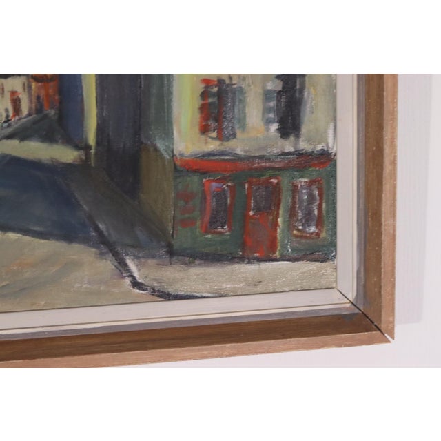 Tryggve Eagle, Montmartre, 1951, Oil on Canvas, Framed For Sale - Image 8 of 11