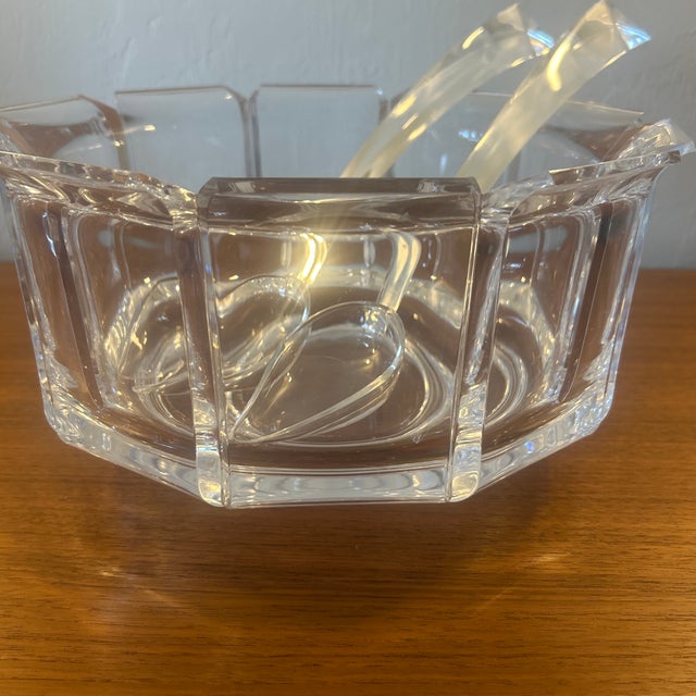 Mid-Century Modern Vintage Grainware Lucite Salad Bowl Set - 3 pcs For Sale - Image 3 of 8