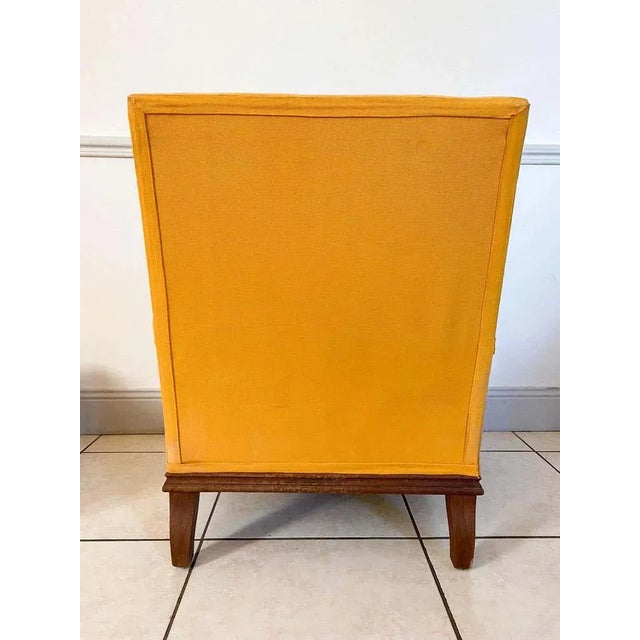 Beautiful colonial Indo-English living room. It consists of a sofa and a pair of armchairs. The structure is made from...