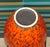 Ceramic Red Orange Glazed Model 426-35 Bulbous Floor Vase, West Germany, 1970s For Sale - Image 7 of 9