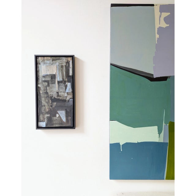 Textile Original Framed Diptych by Anne S Abueva For Sale - Image 7 of 7