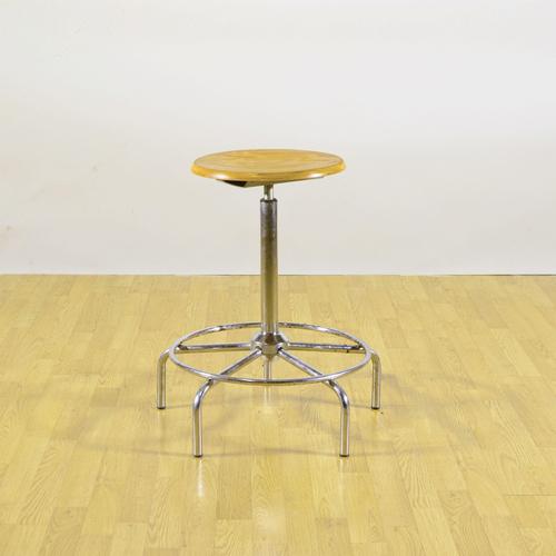 This vintage stool, typically used in technical and design studios in the 1960s, is a perfect example of functional...
