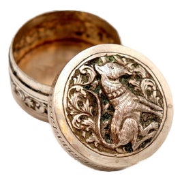 Silver Box for Rosaries For Sale