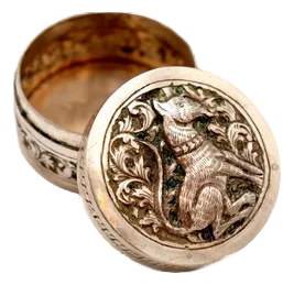 Silver Box for Rosaries