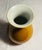 1980s Vintage Chinese Small Vase Classic Plum Shape Burnt Orange Exterior For Sale - Image 5 of 5
