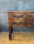 1930s Spanish Renaissance Revival Oak Six-Drawer Console with Carved Panels, 1930s For Sale - Image 5 of 9