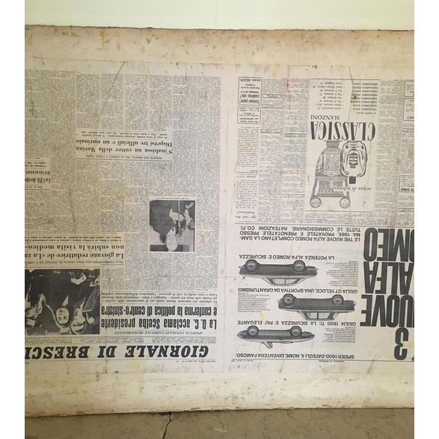 Ermete Lancini, Abstract Collage, 1960s, Mixed Media For Sale - Image 18 of 18