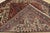 Heriz Rug 9′ X 10’5” Red Wool Vintage Tribal Hand-Knotted Oriental Carpet For Sale - Image 14 of 15