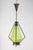 1960s Mid-Century Green Glass Pendant For Sale - Image 5 of 7