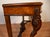 1900s Antique French Louis XVI Walnut & Satinwood Inlay Console Table For Sale - Image 12 of 18