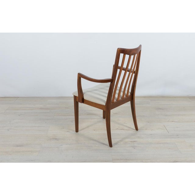 Wood Mid-Century Teak and Fabric Dining Chairs by Leslie Dandy for G-Plan, 1960s, Set of 6 For Sale - Image 7 of 18